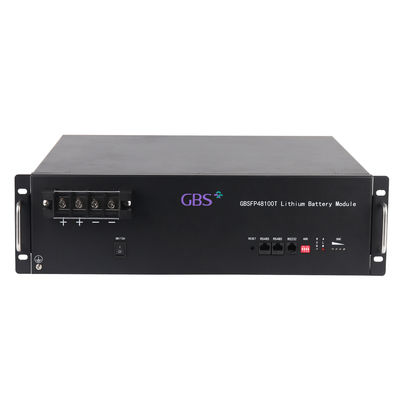LiFePO4 Lifepo4 ชาร์จใหม่ได้ 48V100Ah, แบตเตอรี่สำรองข้อมูลระบบโทรคมนาคม