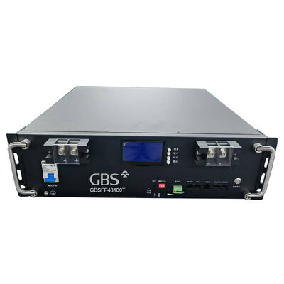 ราคาดี GBS 5kWh 51.2V LiFePO4 แบตเตอรี่เก็บพลังงานในบ้านแบบแบ่งเรคติดตั้งด้วย 5000 Cycle Life CAN Communication ออนไลน์