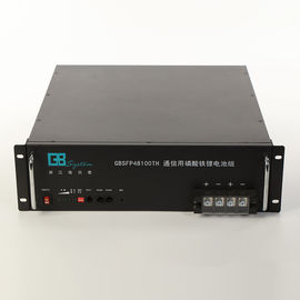 ราคาดี ตู้ 5U Lifepo4 แบตเตอรี่แบบชาร์จไฟ 48V 100Ah แบตเตอรี่ลิเธียมเหล็กสำหรับการสื่อสารโทรคมนาคม ออนไลน์
