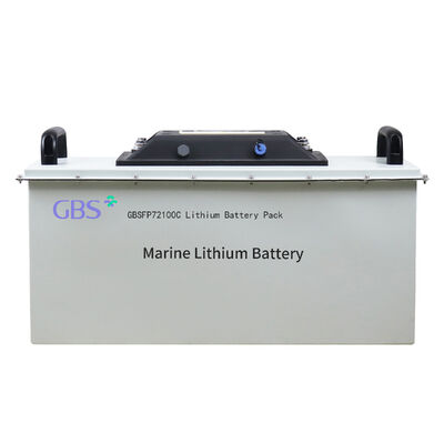 ราคาดี GBS Lifepo4 แบตเตอรี่เรือ 200Ah IP67 น้ําแข็งเหลว 3000 จังหวะและ -20 ~ 65C การทํางาน Temp GBSFP72100C 7.68KW ออนไลน์