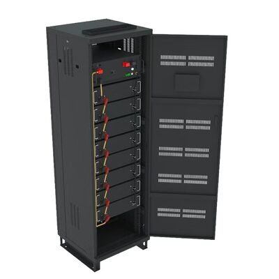ราคาดี 384V 100Ah LiFePO4 Off Grid แบตเตอรี่สํารอง เครือข่ายเซอร์เวอร์ UPS การสื่อสาร CAN ที่ติดตั้งบนราคสําหรับการเก็บพลังงาน ออนไลน์